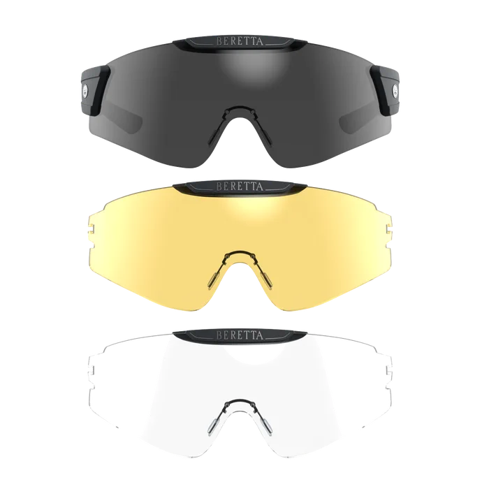 BERETTA SET OCCHIALI INTER MASK FUME-NEUTRAL-YELLOW