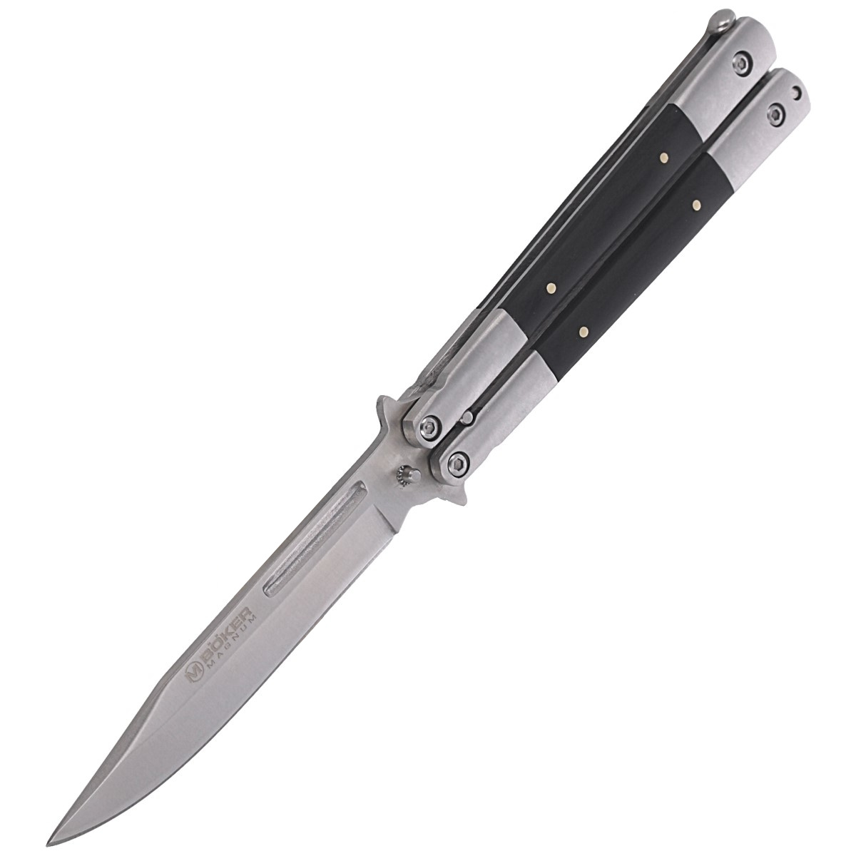 BOKER MAGNUM BALISONG WOOD 06EX400